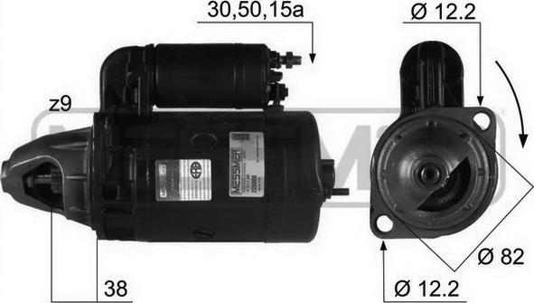 ERA 220008R - Starter www.autospares.lv