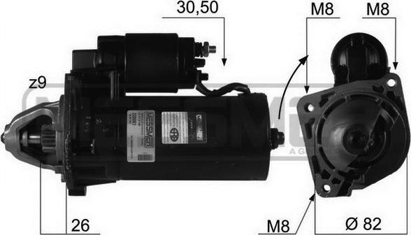 ERA 220081R - Starteris autospares.lv