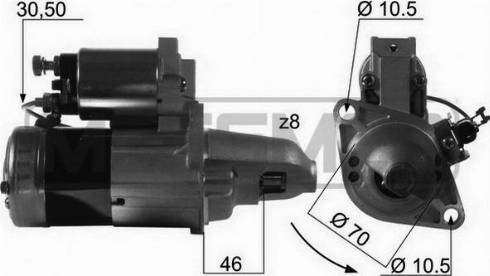 ERA 220088R - Starteris autospares.lv