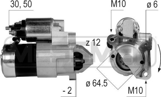 ERA 220039 - Starteris autospares.lv