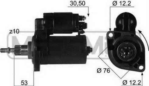 ERA 220030 - Стартер www.autospares.lv