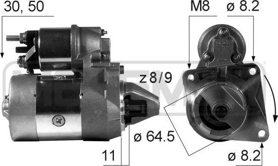 ERA 220024 - Starteris autospares.lv