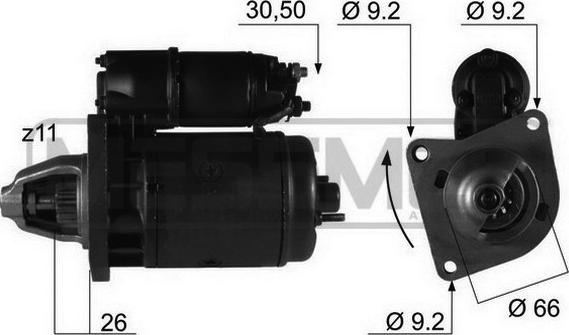 ERA 220075R - Starteris autospares.lv