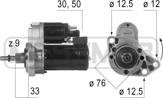 ERA 220190A - Starteris autospares.lv