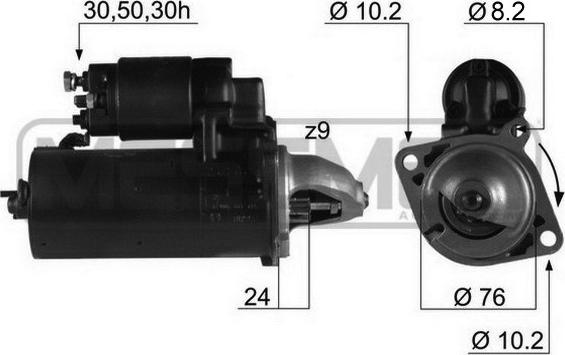 ERA 220169A - Starteris www.autospares.lv