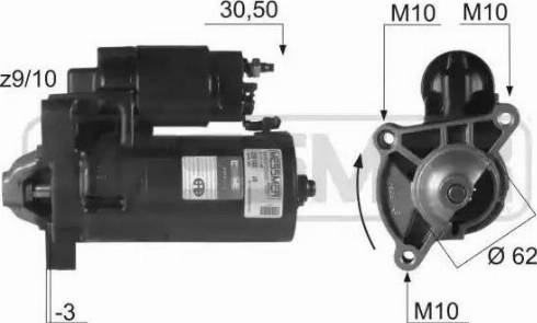 ERA 220 163 - Starteris autospares.lv