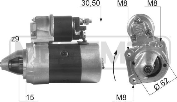 ERA 220162A - Starteris autospares.lv