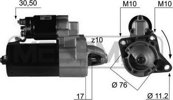 ERA 220110A - Starteris autospares.lv