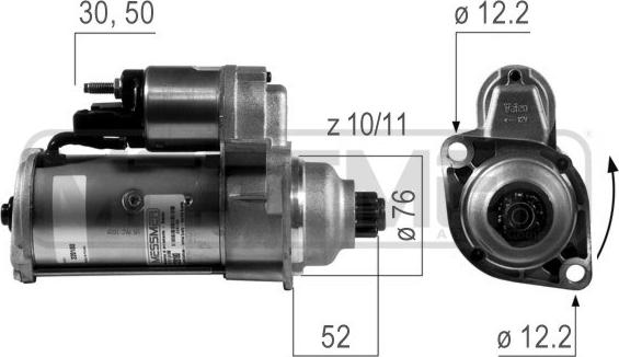 ERA 220180 - Starteris autospares.lv