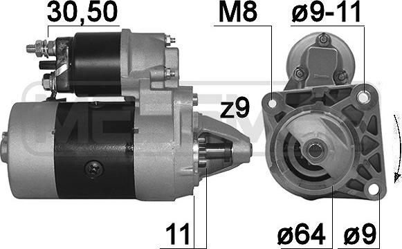 ERA 220182R - Starteris autospares.lv