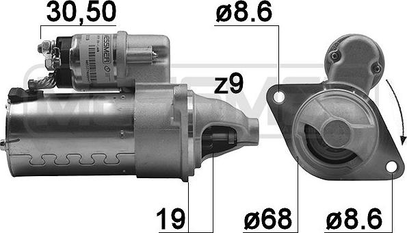 ERA 220129 - Starteris autospares.lv