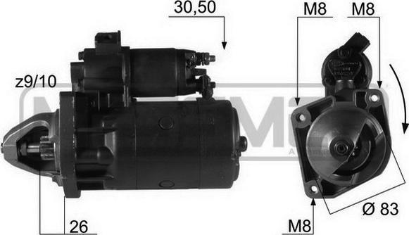 ERA 220123R - Starteris autospares.lv