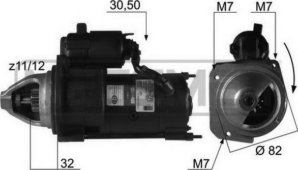 ERA 220127R - Starter www.autospares.lv