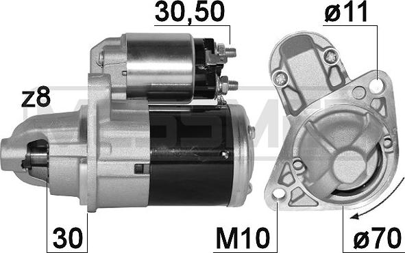 ERA 220894A - Starteris autospares.lv