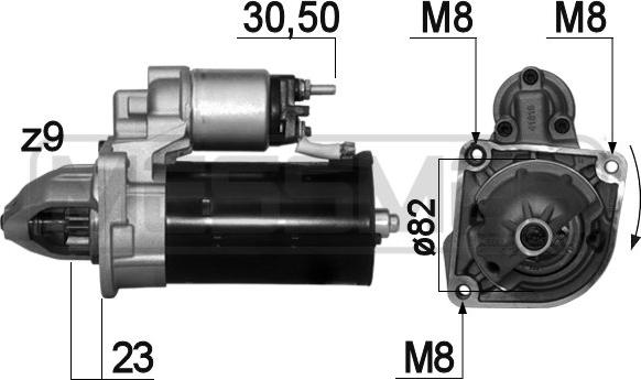 ERA 220817 - Starteris autospares.lv