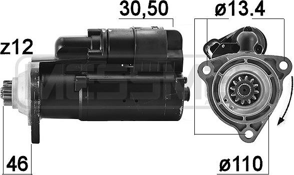 ERA 220821 - Starteris autospares.lv