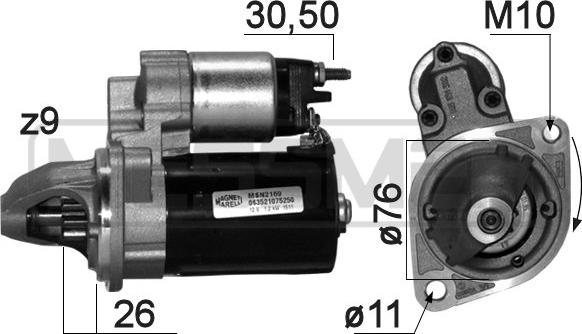 ERA 220871 - Starteris autospares.lv