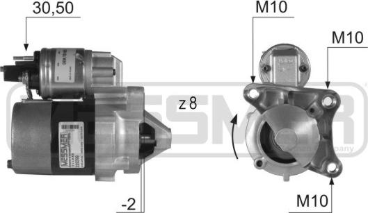 ERA 220399A - Starter www.autospares.lv