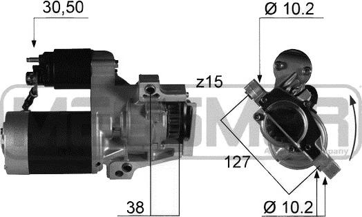 ERA 220340 - Starteris autospares.lv