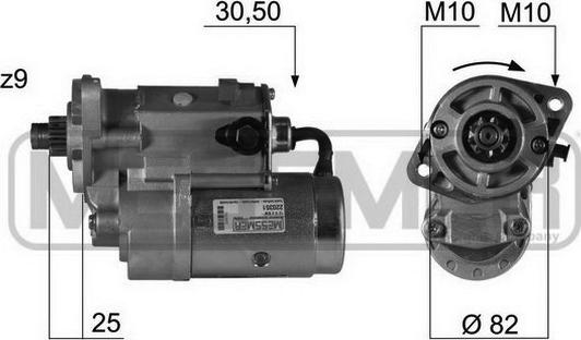 ERA 220351A - Starter www.autospares.lv