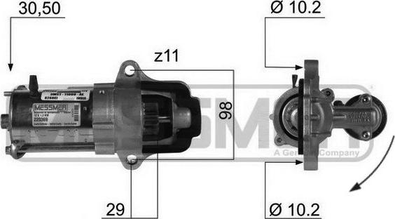 ERA 220369A - Starteris autospares.lv