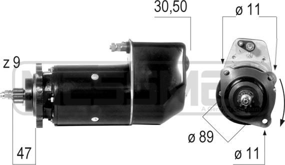 ERA 22202 - Starteris www.autospares.lv