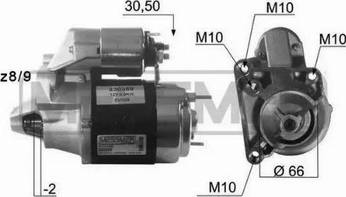 ERA 220389 - Starter www.autospares.lv