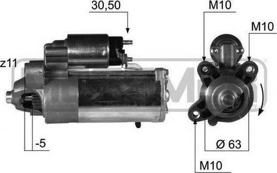 ERA 220375A - Starteris autospares.lv