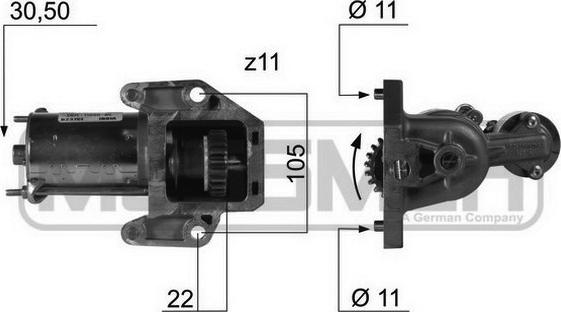 ERA 220373 - Starteris www.autospares.lv