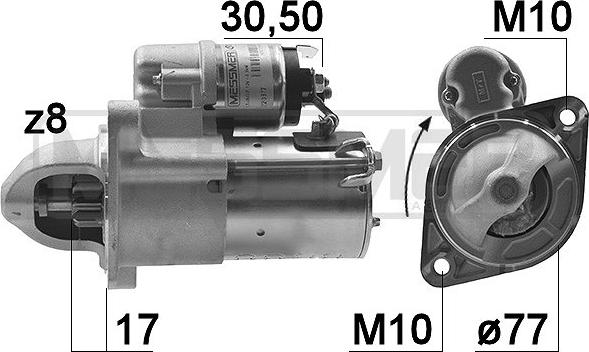 ERA 220377 - Starteris autospares.lv