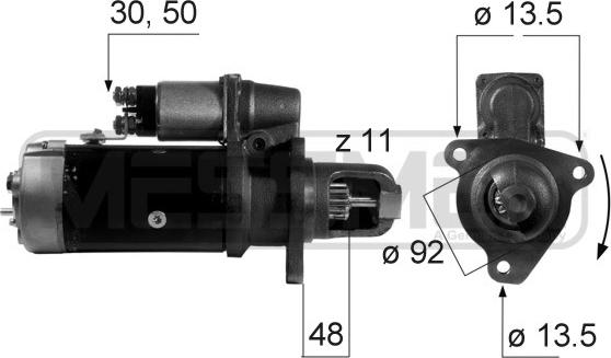 ERA 220261A - Starteris autospares.lv