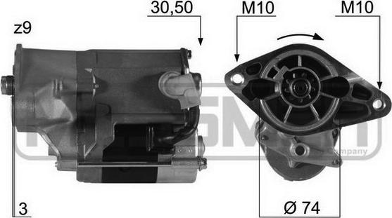 ERA 220205R - Starteris autospares.lv