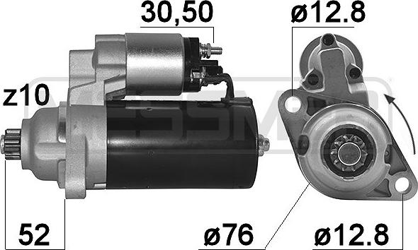 ERA 220212A - Starteris www.autospares.lv