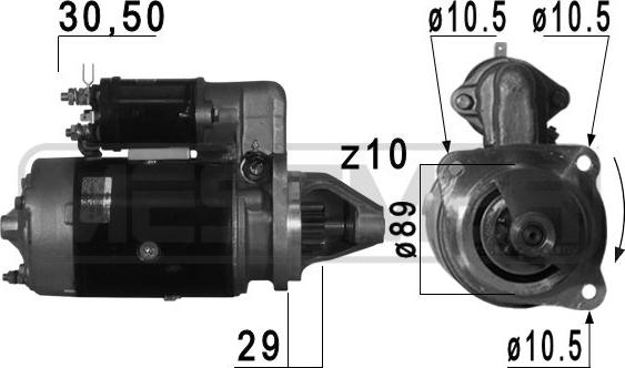 ERA 220741 - Starteris autospares.lv