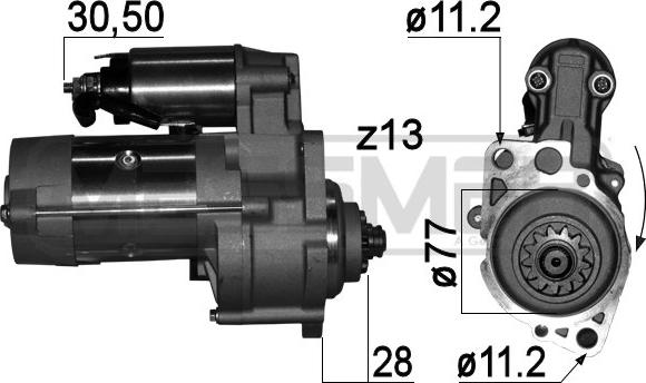 ERA 220764A - Starteris autospares.lv