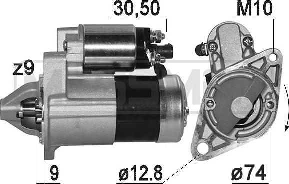 ERA 221005A - Starteris www.autospares.lv