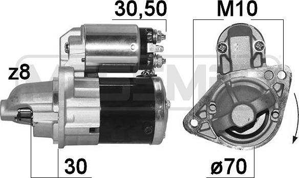 ERA 221003A - Starteris autospares.lv