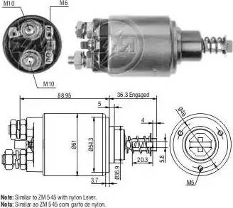 ERA 227438 - Ievilcējrelejs, Starteris autospares.lv