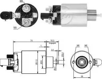 ERA 227479 - Ievilcējrelejs, Starteris www.autospares.lv