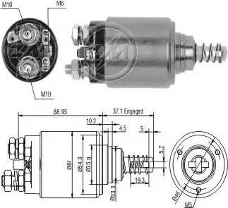 ERA 227591 - Ievilcējrelejs, Starteris www.autospares.lv