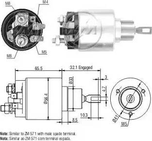 ERA 227502 - Ievilcējrelejs, Starteris www.autospares.lv