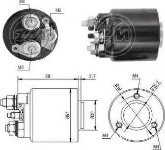 ERA 227514 - Ievilcējrelejs, Starteris www.autospares.lv