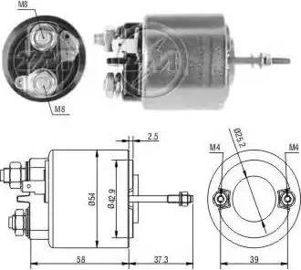 ERA 227520 - Ievilcējrelejs, Starteris www.autospares.lv