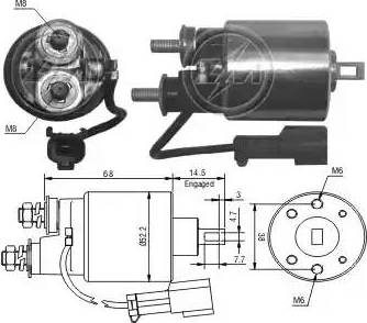 ERA 227695 - Ievilcējrelejs, Starteris autospares.lv