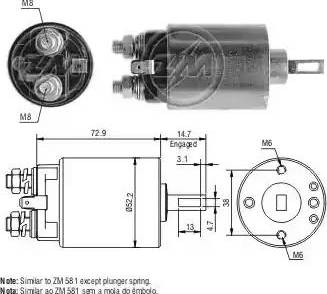 ERA 227642 - Ievilcējrelejs, Starteris autospares.lv