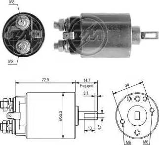 ERA 227647 - Ievilcējrelejs, Starteris www.autospares.lv