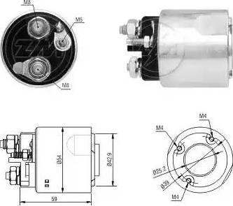 ERA 227601 - Ievilcējrelejs, Starteris www.autospares.lv