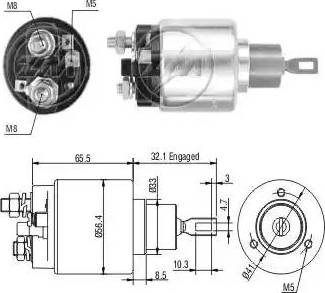 ERA 227631 - Ievilcējrelejs, Starteris www.autospares.lv