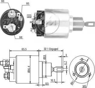 ERA 227633 - Ievilcējrelejs, Starteris autospares.lv