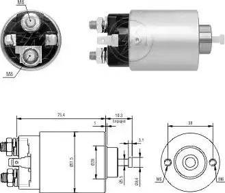 ERA 227626 - Ievilcējrelejs, Starteris www.autospares.lv